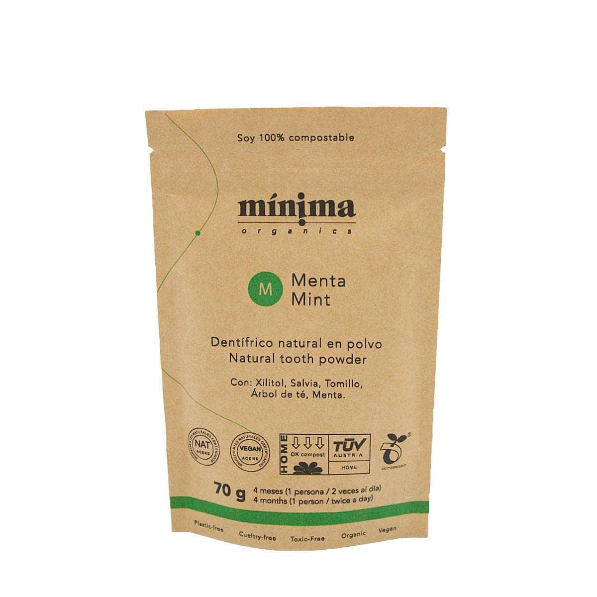 Recarga de Pasta de dientes en Polvo sabor Menta