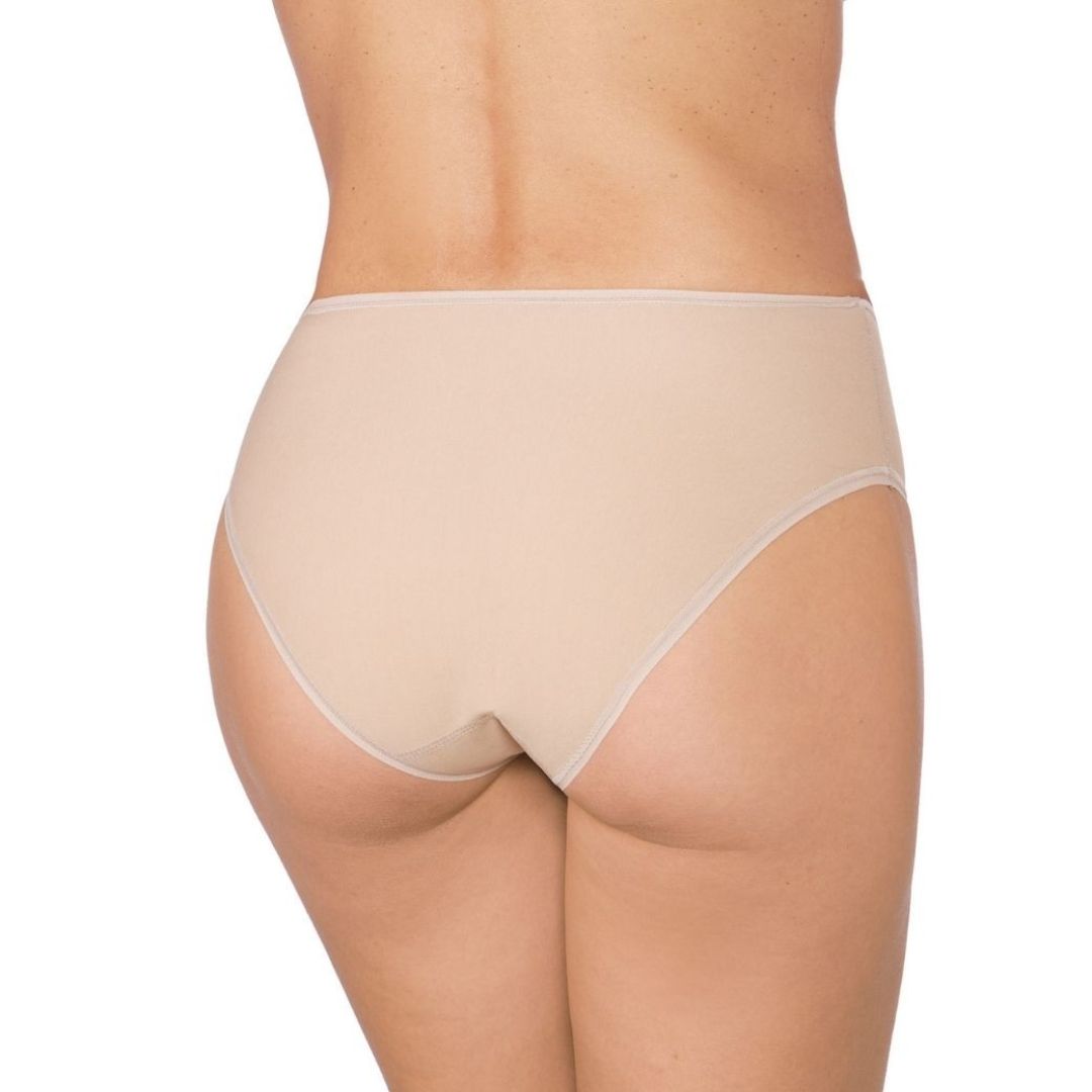 Braguitas de Algodón Orgánico – Modelo Delia Color Beige - Imagen 2
