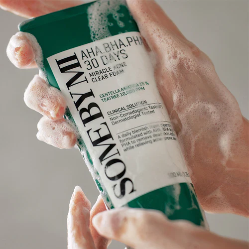 AHA BHA PHA 30 Days Miracle Acne Clear Foam - Imagen 4