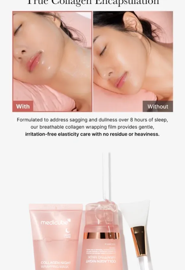 COLLAGEN NIGHT WRAPPING MASK - Imagen 9